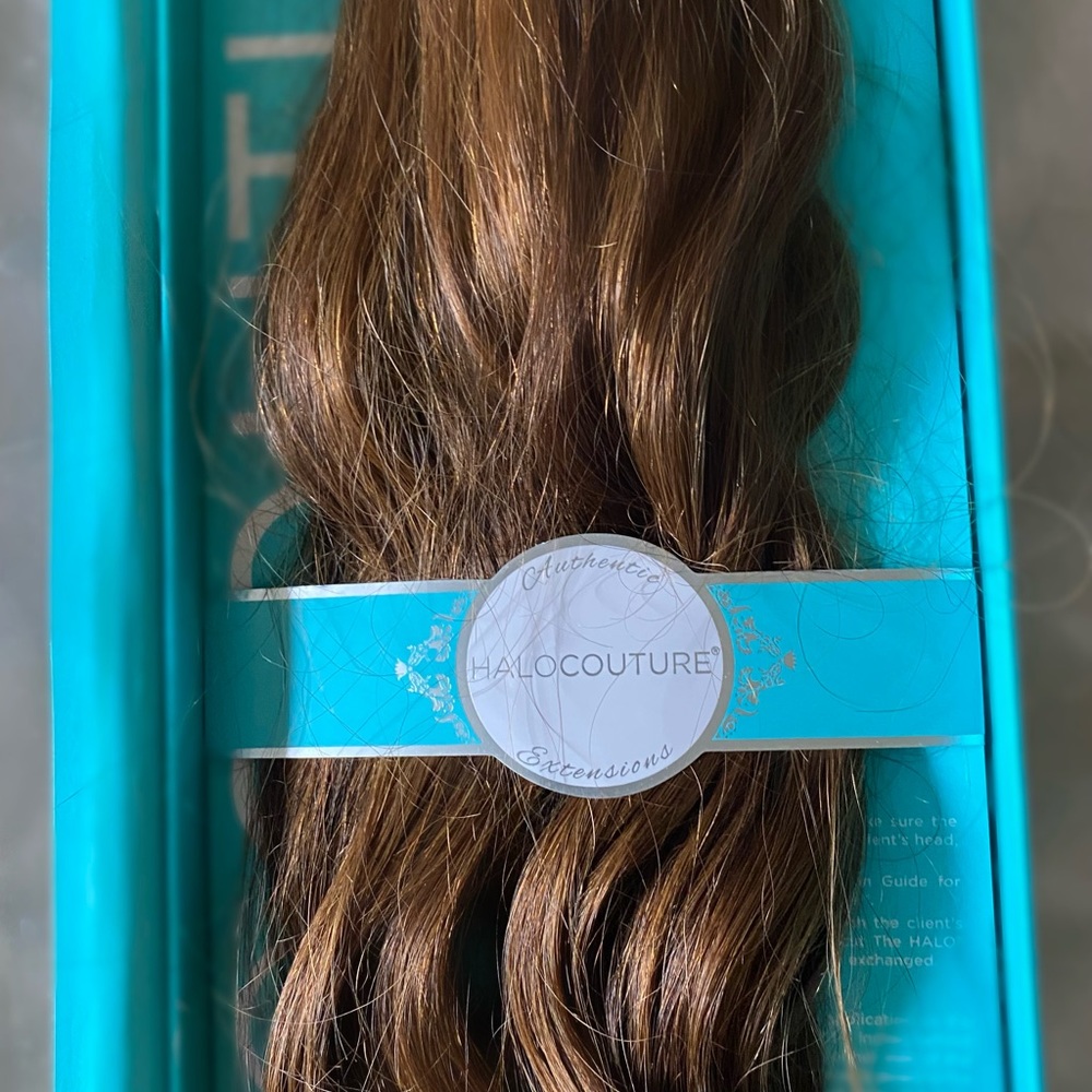 Original Halo® Extension - 4 | Medium Auburn Brown 20INCHES